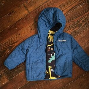 Columbia Kids Blue Hooded Jacket
